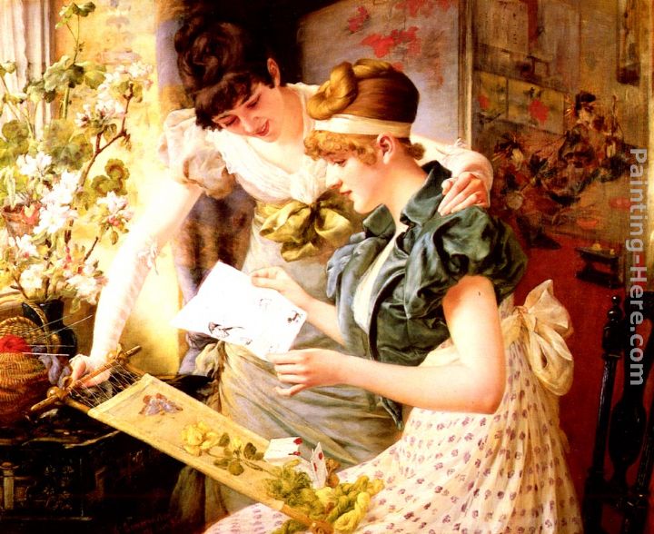 Prinzessin Elvira Von Bayern Mit Freundin painting - Karl Gampenrieder Prinzessin Elvira Von Bayern Mit Freundin art painting Prinzessin Elvira Von Bayern Mit Freundin painting - Karl Gampenrieder Prinzessin Elvira Von Bayern Mit Freundin art painting